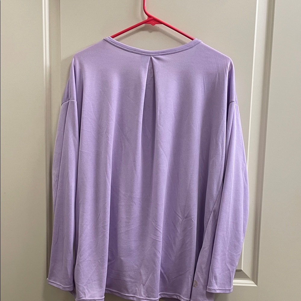 Pro Player Lavender Long Sleeve Women's Top - Picture 3 of 5